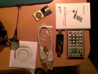 Genius TVgo DVB-T03 whole package Genius TVgo DVB-T03 whole package